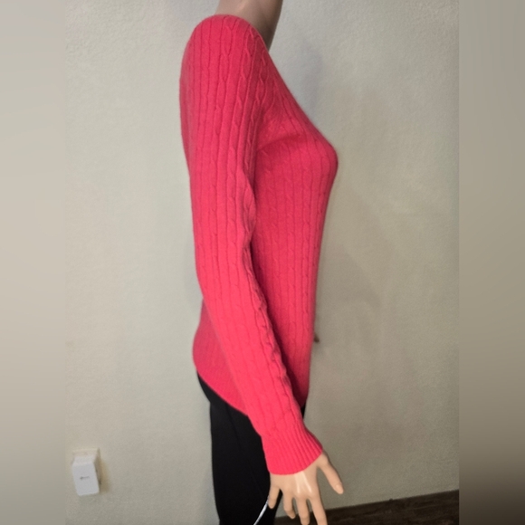 J Crew Womens Cable Knit Sweater Beige Size Xs Crew Neck Long Sleeve Pullover - Picture 3 of 7